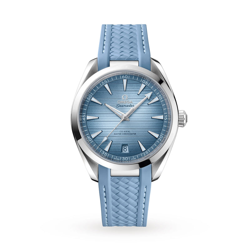 Omega Seamaster Aqua Terra 150M 41mm - Steel - Wave Blue Dial Ref. # 220.12.41.21.03.008
