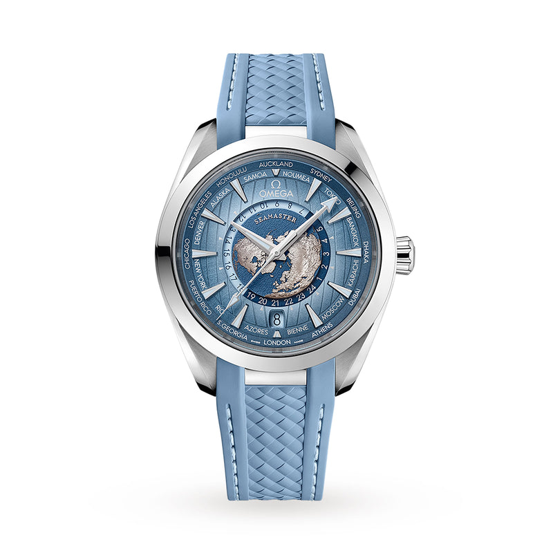 Omega Seamaster Aqua Terra 150M 43mm - Summer Blue Dial Ref. # 220.12.43.22.03.002