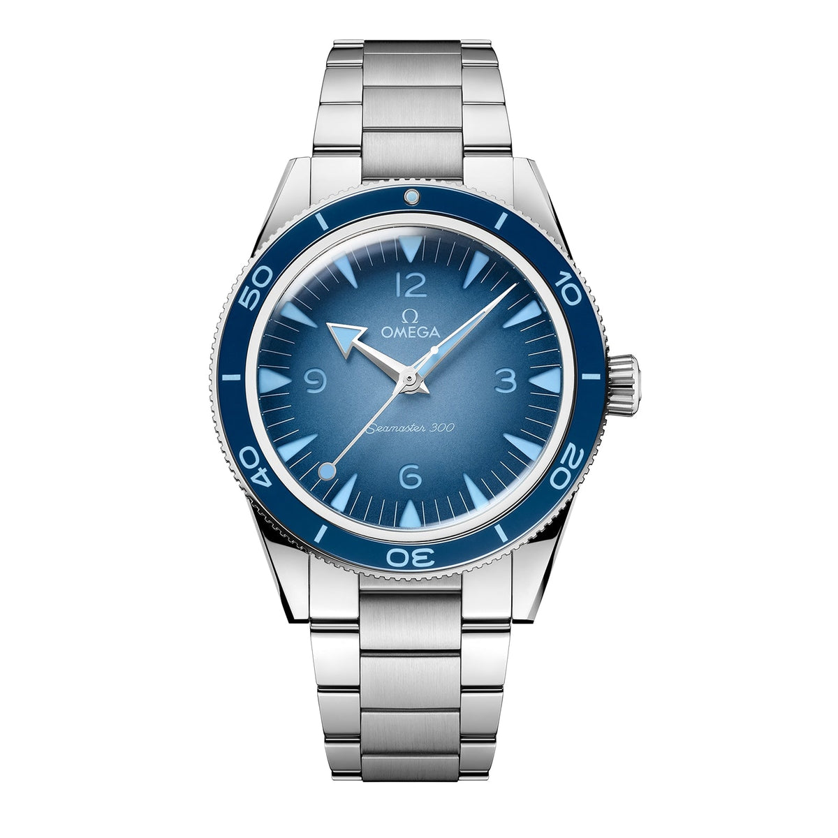 Omega Seamaster 300 Summer Blue 41mm - Steel - Blue Dial Ref. # 234.30.41.21.03.002