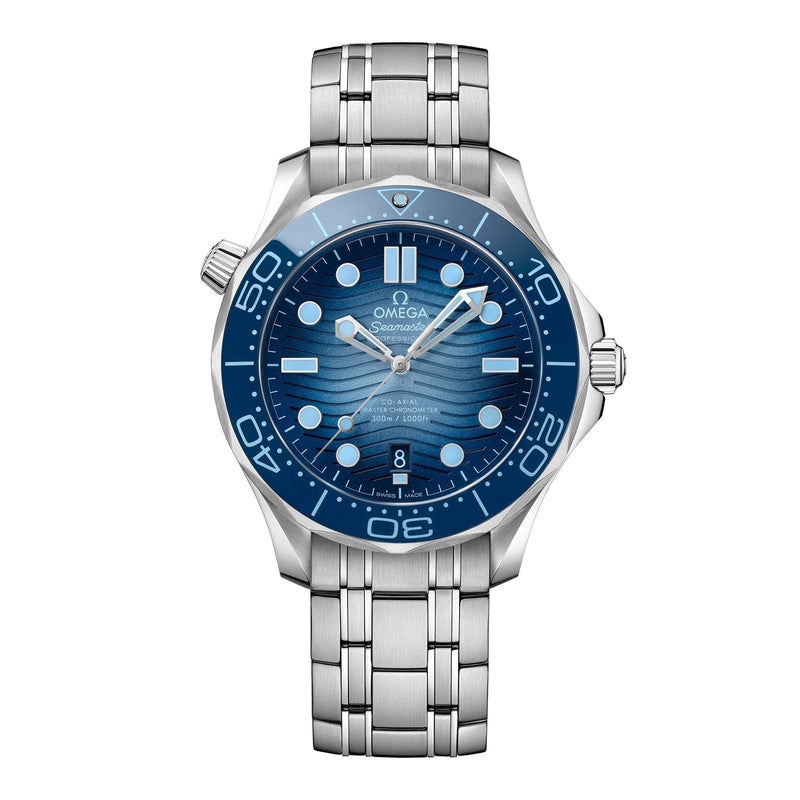 Omega Seamaster Diver 300M Summer Blue 42mm - Steel - Blue Dial Ref. # 210.30.42.20.03.003