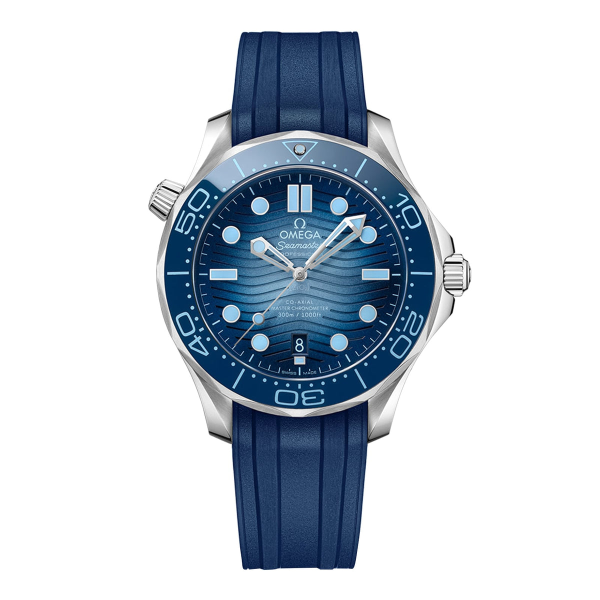 Omega Seamaster Diver 300M Summer Blue 42mm - Steel - Blue Dial Ref. # 210.32.42.20.03.002