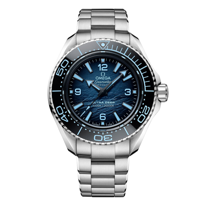 Omega Seamaster Planet Ocean 6000M 45.5mm - Steel - Blue Dial Ref. # 215.30.46.21.03.002