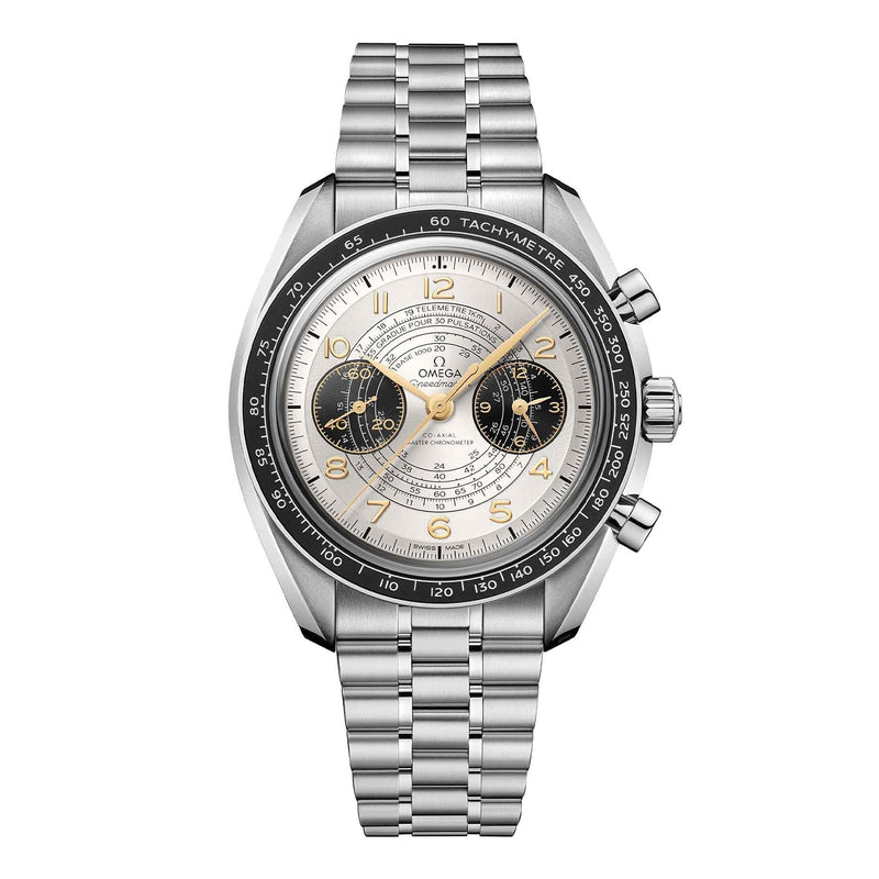 Omega Speedmaster Chronoscope Paris 2024 Olympics 43mm - Steel - Silver Dial Ref. # 522.30.43.51.02.001
