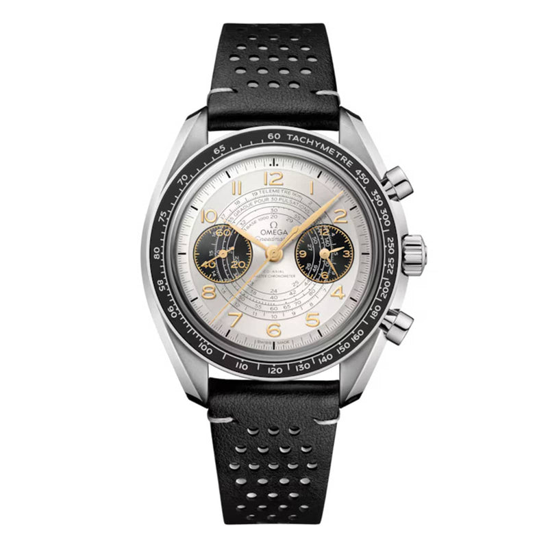 Omega Speedmaster Chronoscope Paris 2024 Olympics 43mm - Steel - Silver Dial Ref. # 522.32.43.51.02.001