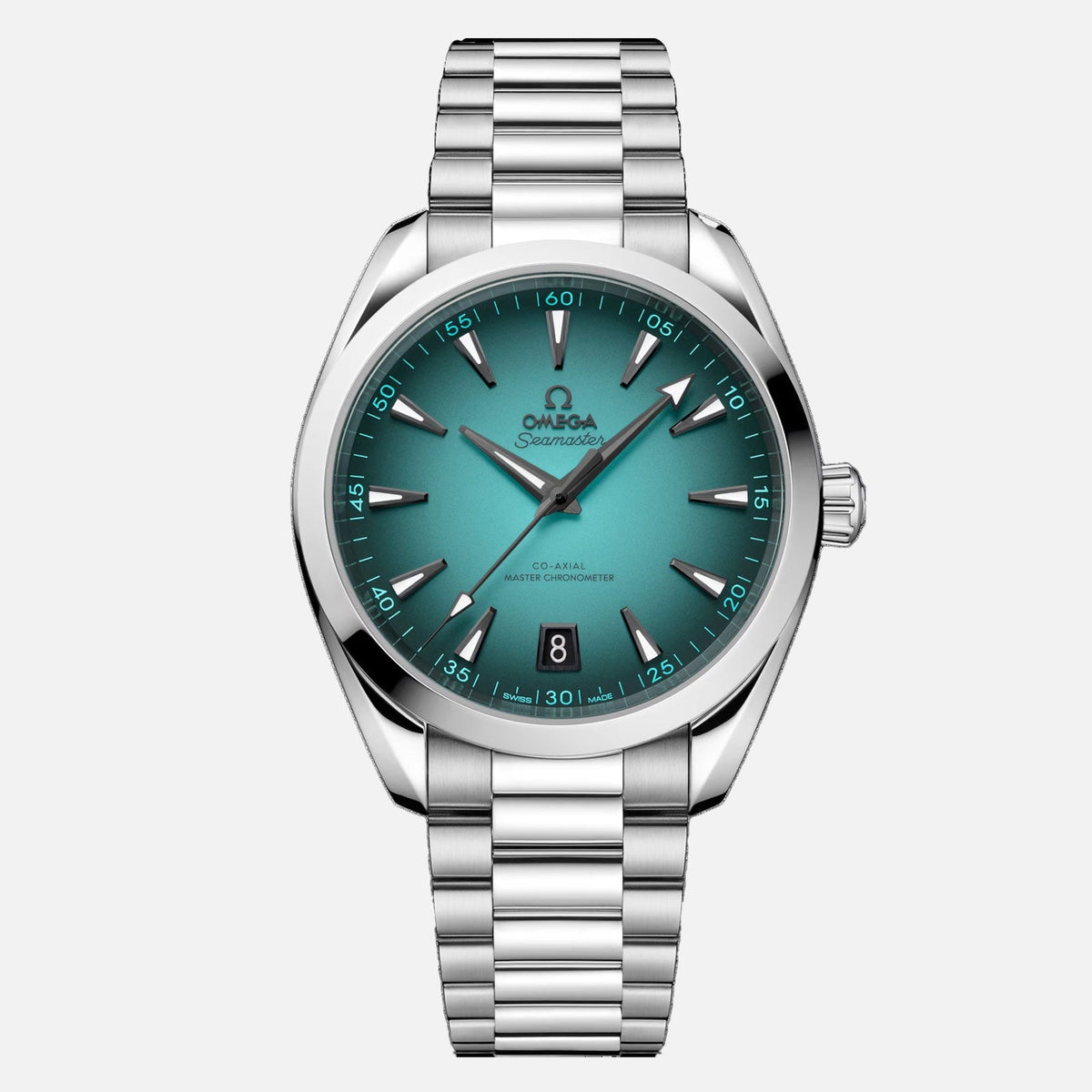 Omega Seamaster Aqua Terra 150M 41mm - Steel - Turquoise Dial Ref. # 220.10.41.21.03.006