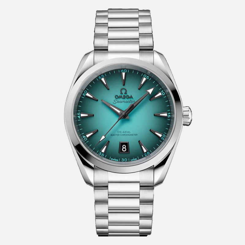 Omega Seamaster Aqua Terra 150M 38mm - Steel - Turquoise Dial Ref. # 220.10.38.20.03.005