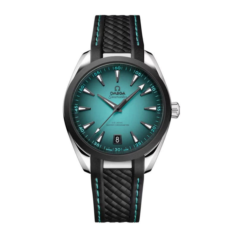 Omega Seamaster Aqua Terra 150M 41mm - Steel - Turquoise Dial Ref. # 220.32.41.21.03.001