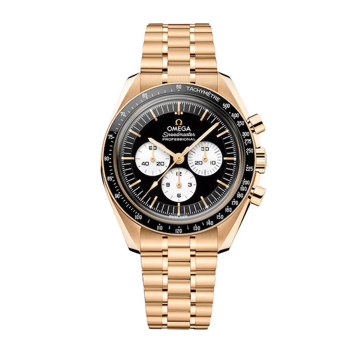 Omega Speedmaster Moonwatch Professional 42mm - Yellow Gold - Black Dial Ref. # 310.60.42.50.01.002