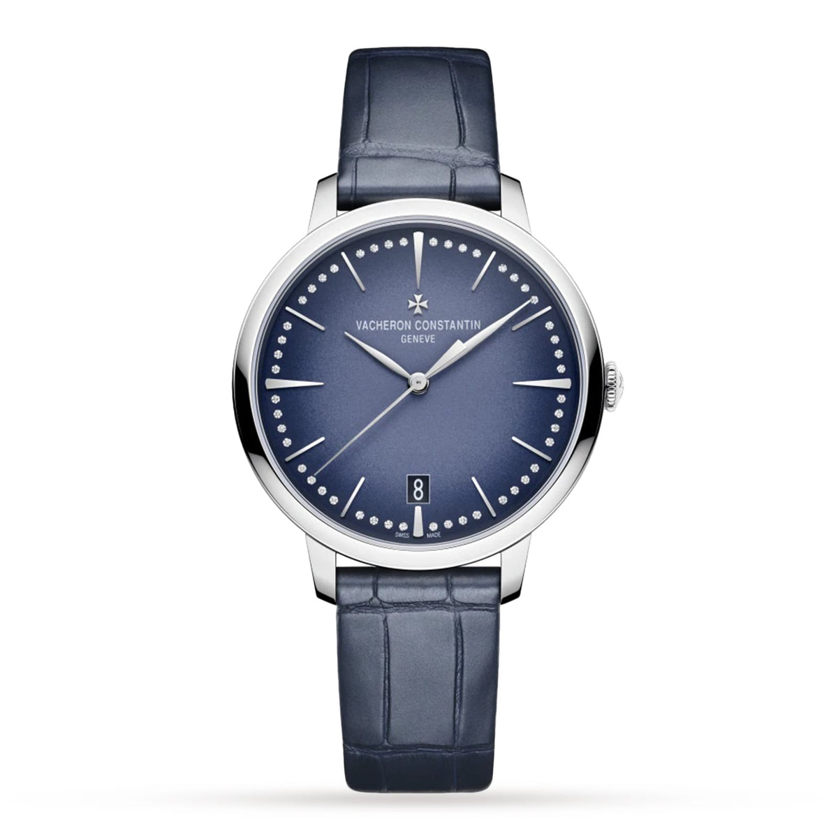Vacheron Constantin Patrimony Self-Winding 36.5mm - White Gold - Blue Dial Ref. # 4110U/000G-B906