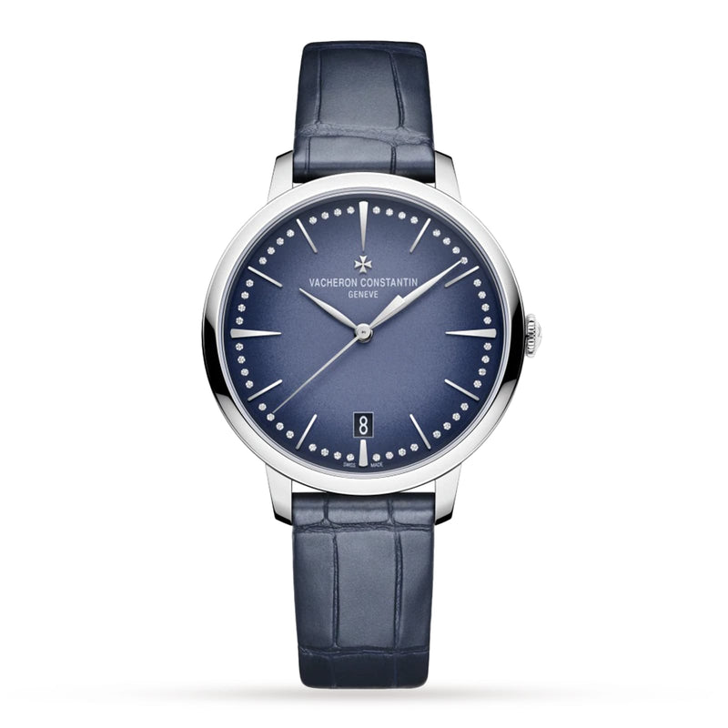 Vacheron Constantin Patrimony Self-Winding 36.5mm - White Gold - Blue Dial Ref. # 4110U/000G-B906