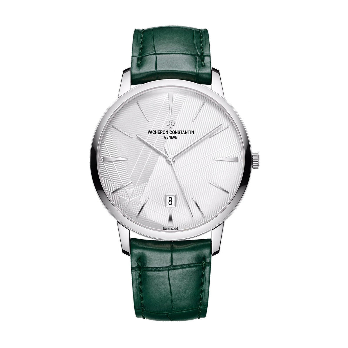 Vacheron Constantin Patrimony Self-Winding 40mm - White Gold - Silver Dial Ref. # 85180/000G-H035
