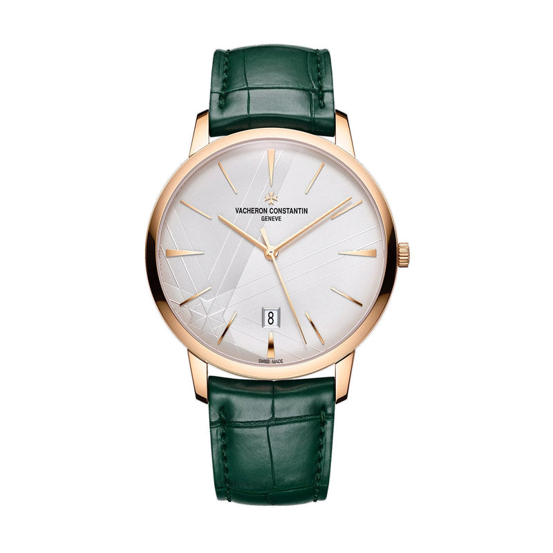 Vacheron Constantin Patrimony Self-Winding 40mm - Rose Gold - Silver Dial Ref. # 85180/000R-H116