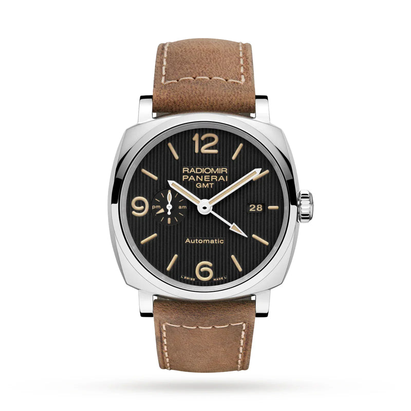 Panerai Radiomir GMT 45mm - Steel - Black Dial Ref. # PAM00657