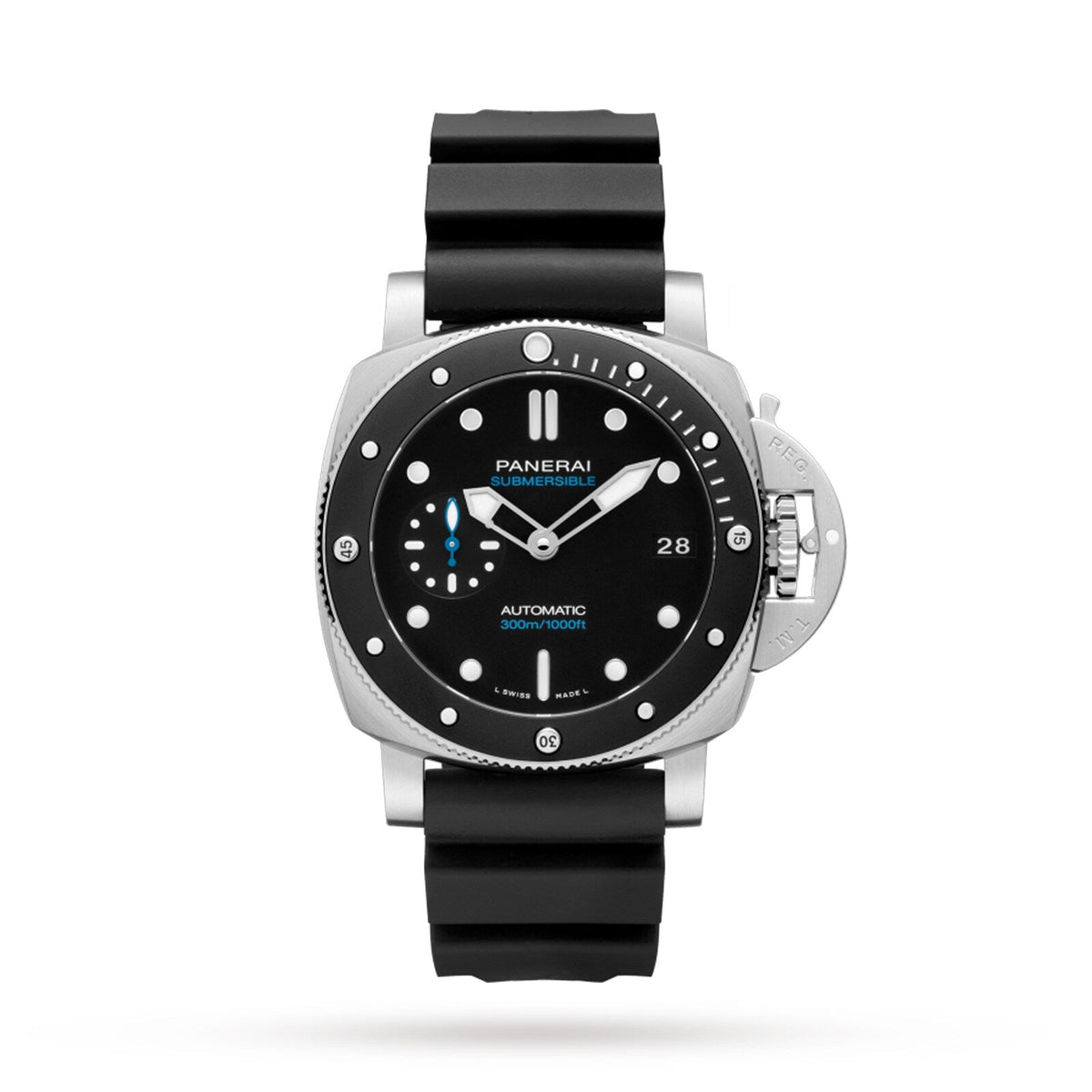 Panerai Summersible 42mm - Steel - Black Dial Ref. # PAM01683