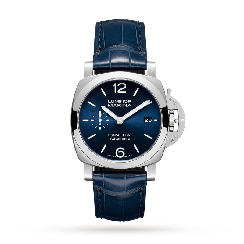 Panerai Luminor Quaranta Automatic 40mm - Steel - Blue Dial Ref. # PAM01370