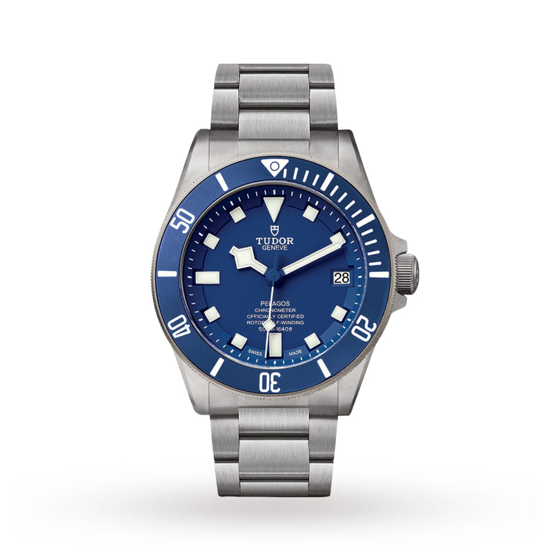 Tudor Pelagos 42mm - Two-Tone Steel & Titanium - Blue Dial Ref. # M25600TB-0001