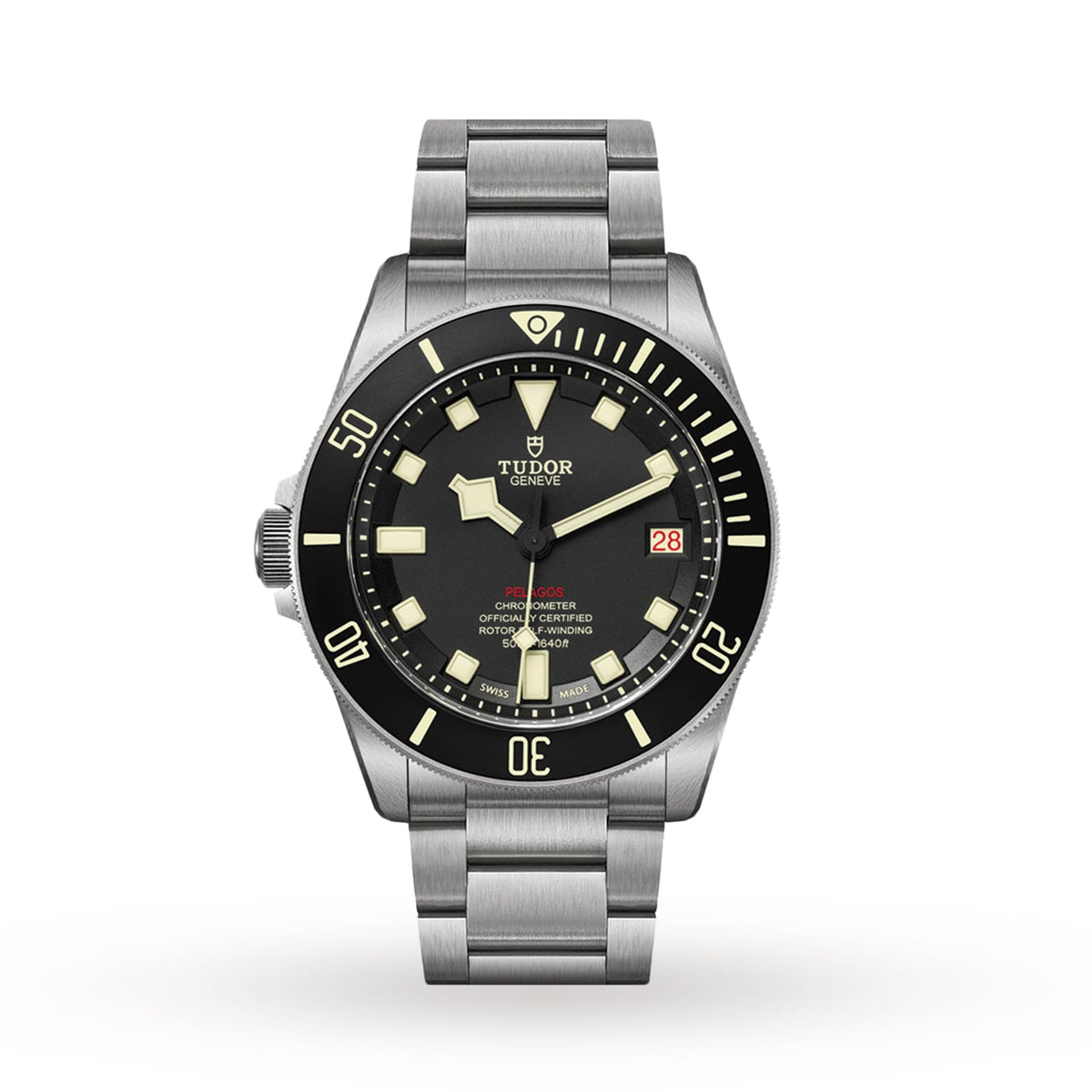 Tudor Pelagos LHD 42mm - Two-Tone Steel & Titanium - Black Dial Ref. # M25610TNL-0001