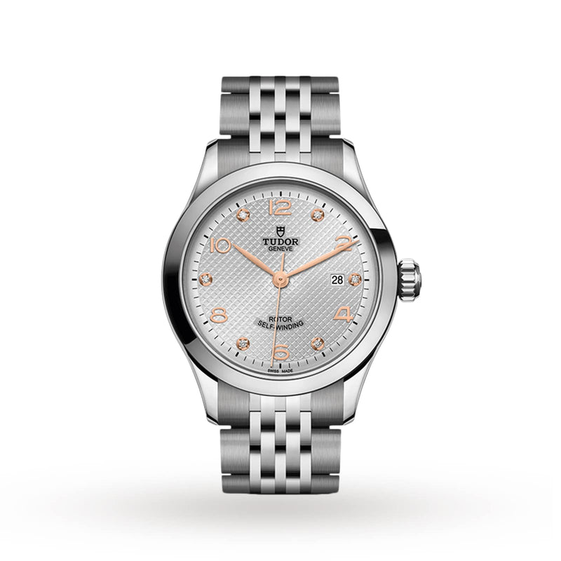 Tudor 1926 28mm - Steel - Diamond Silver Dial Ref. # M91350-0003