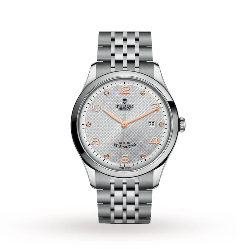 Tudor 1926 41mm - Steel - Diamond Silver Dial Ref. # M91650-0003