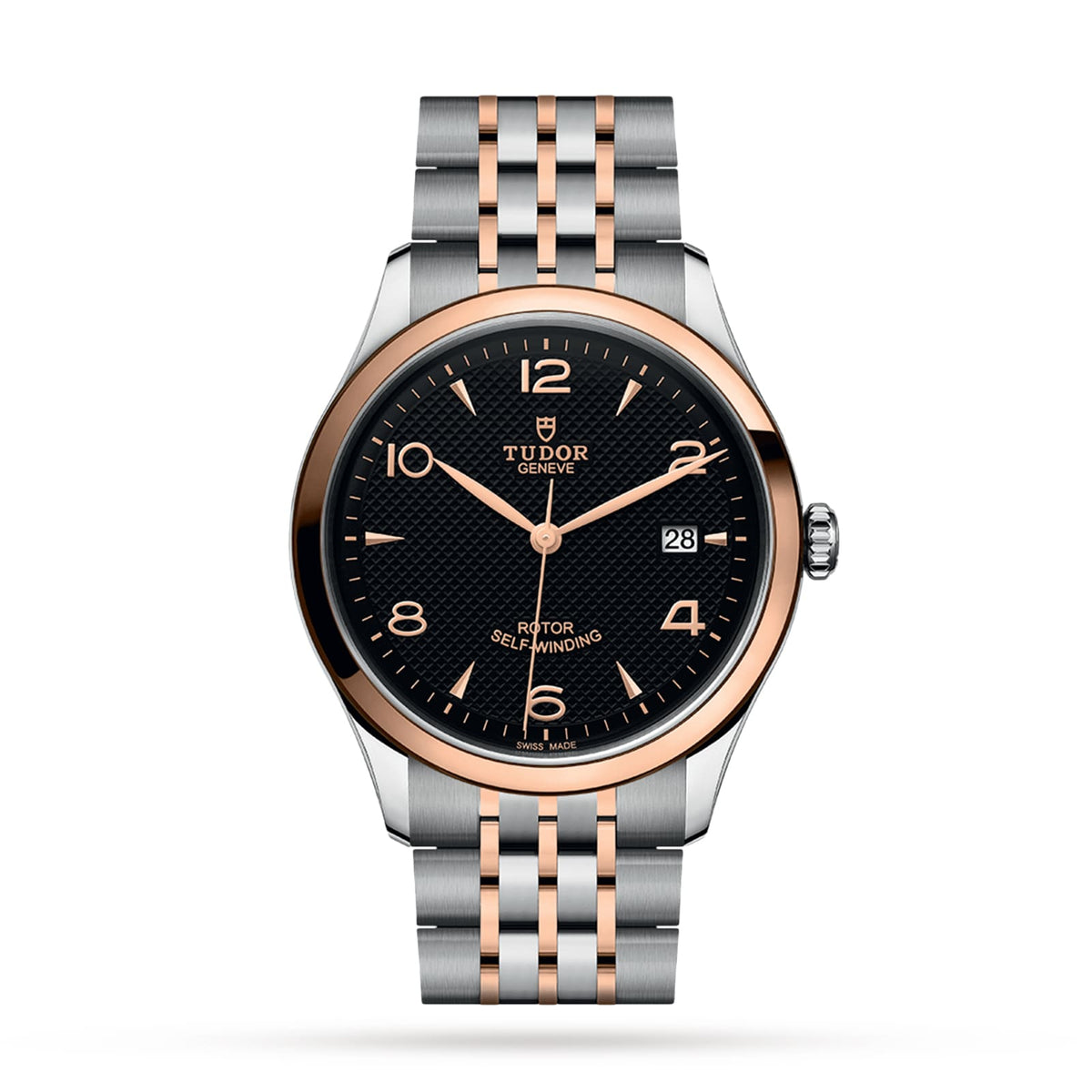 Tudor 1926 39mm - Two-Tone Steel & 18K Rose Gold - Black Dial Ref. # M91551-0003