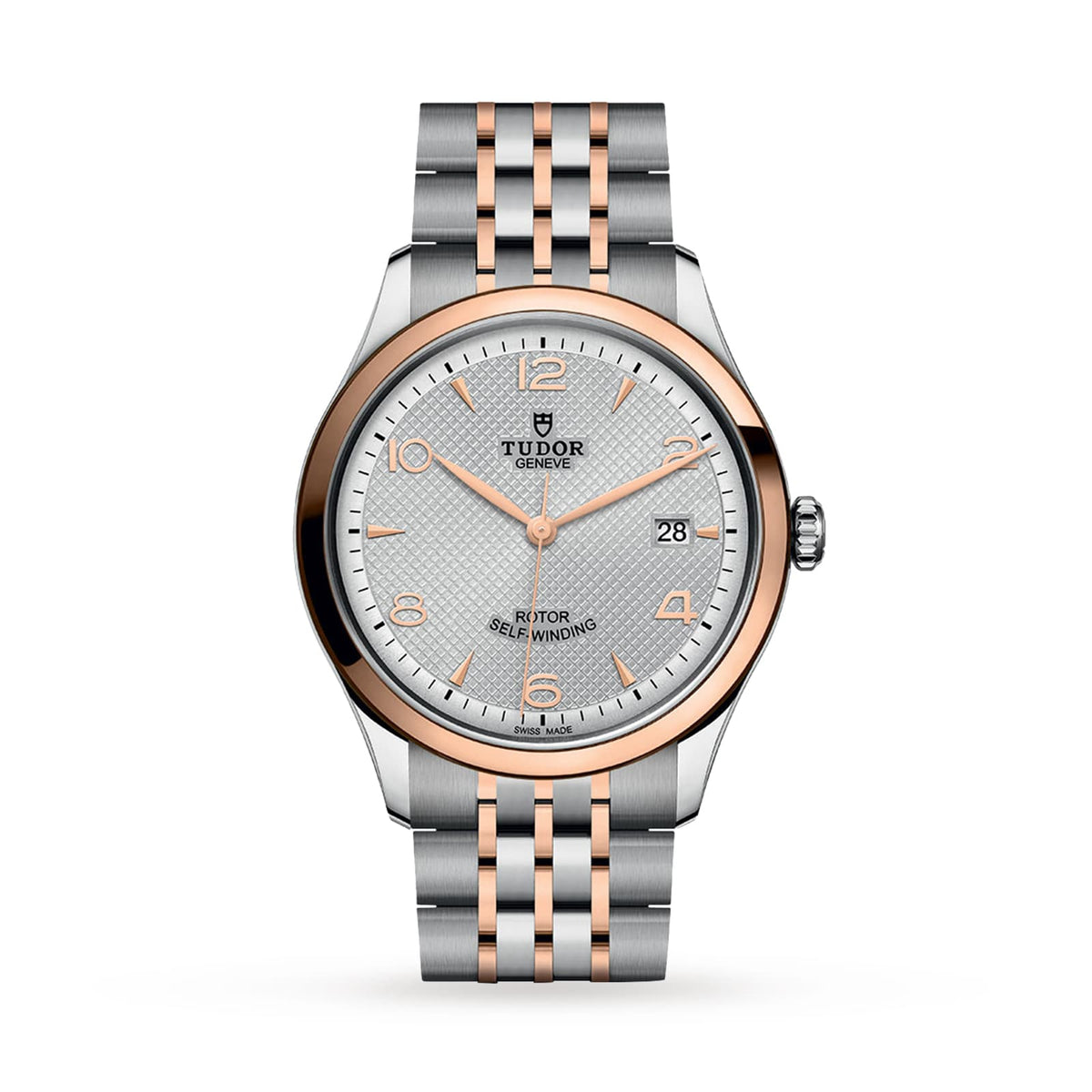 Tudor 1926 39mm - Two-Tone Steel & 18K Rose Gold - Silver Dial Ref. # M91551-0001