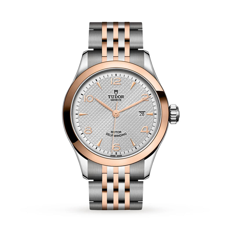 Tudor 1926 28mm - Two-Tone Steel & 18K Rose Gold - Silver Dial Ref. # M91351-0001
