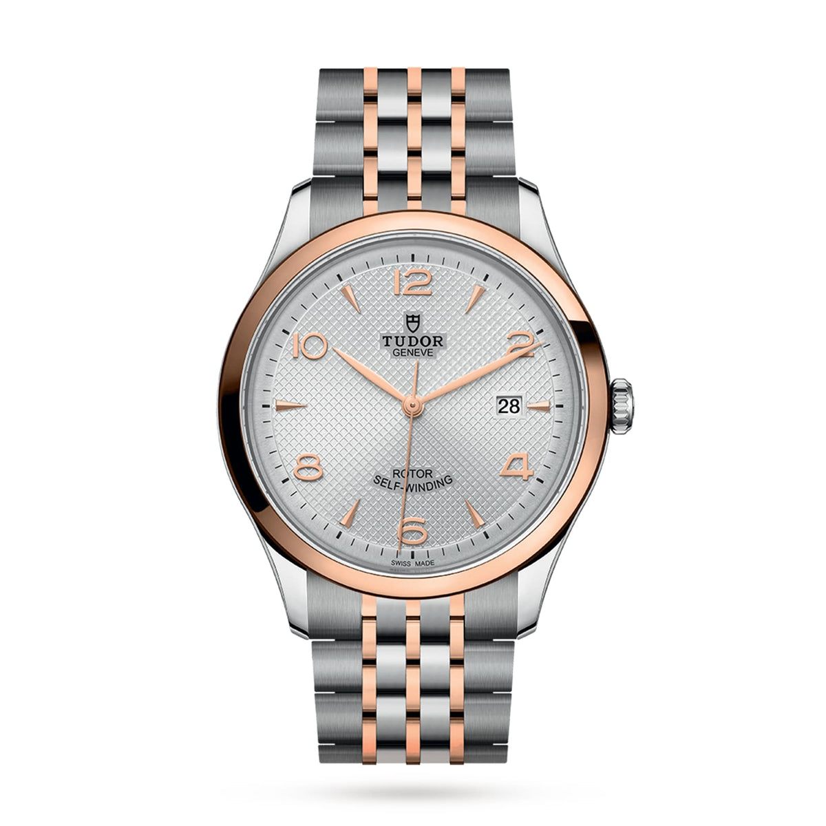 Tudor 1926 41mm - Two-Tone Steel & 18K Rose Gold - Silver Dial Ref. # M91651-0001