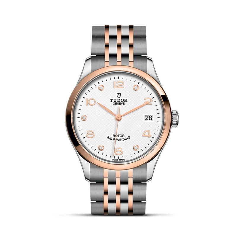 Tudor 1926 36mm - Two-Tone Steel & 18K Rose Gold - Diamond White Dial Ref. # M91451-0011