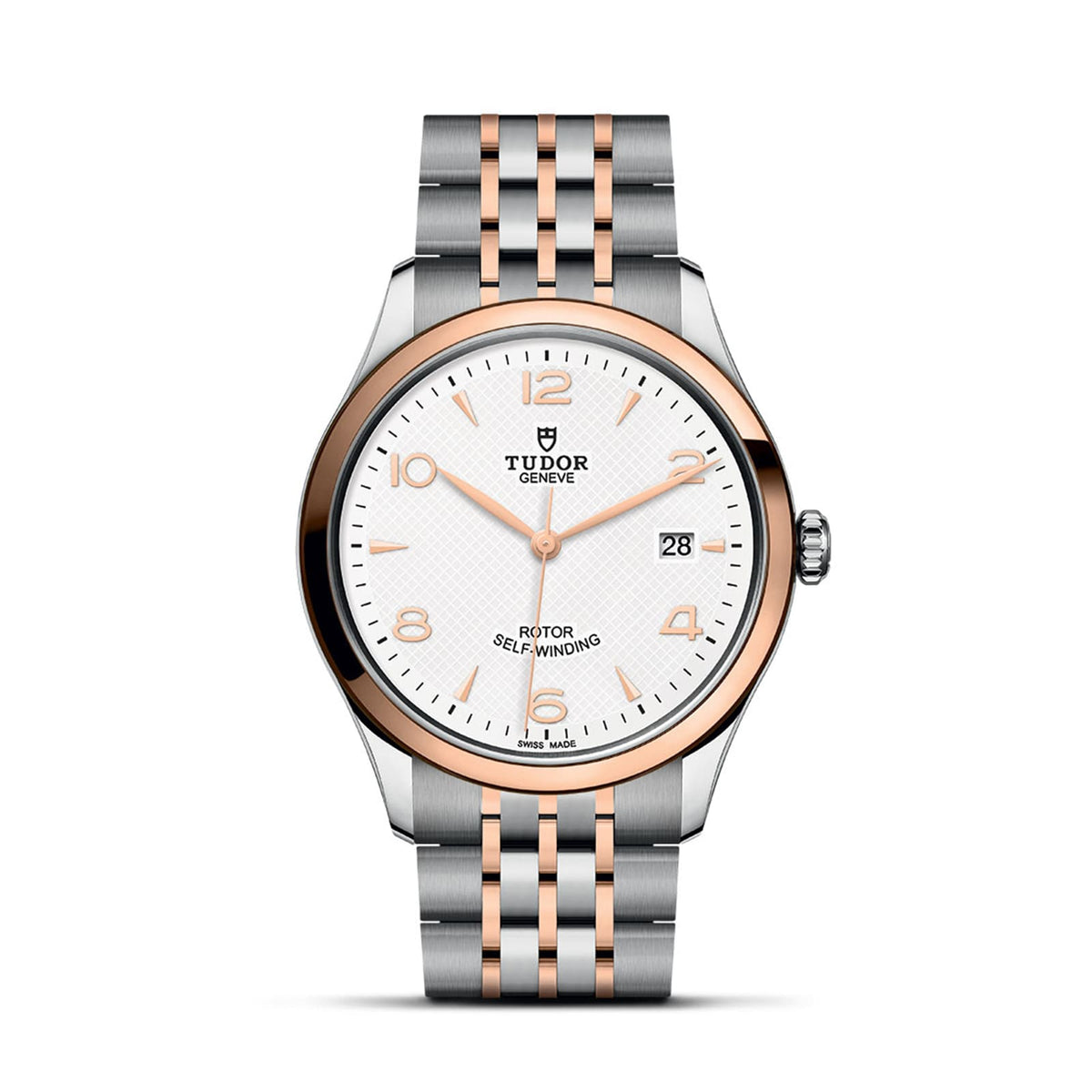 Tudor 1926 39mm - Two-Tone Steel & 18K Rose Gold - White Dial Ref. # M91551-0009