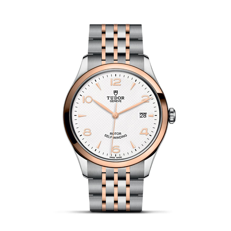 Tudor 1926 39mm - Two-Tone Steel & 18K Rose Gold - White Dial Ref. # M91551-0009