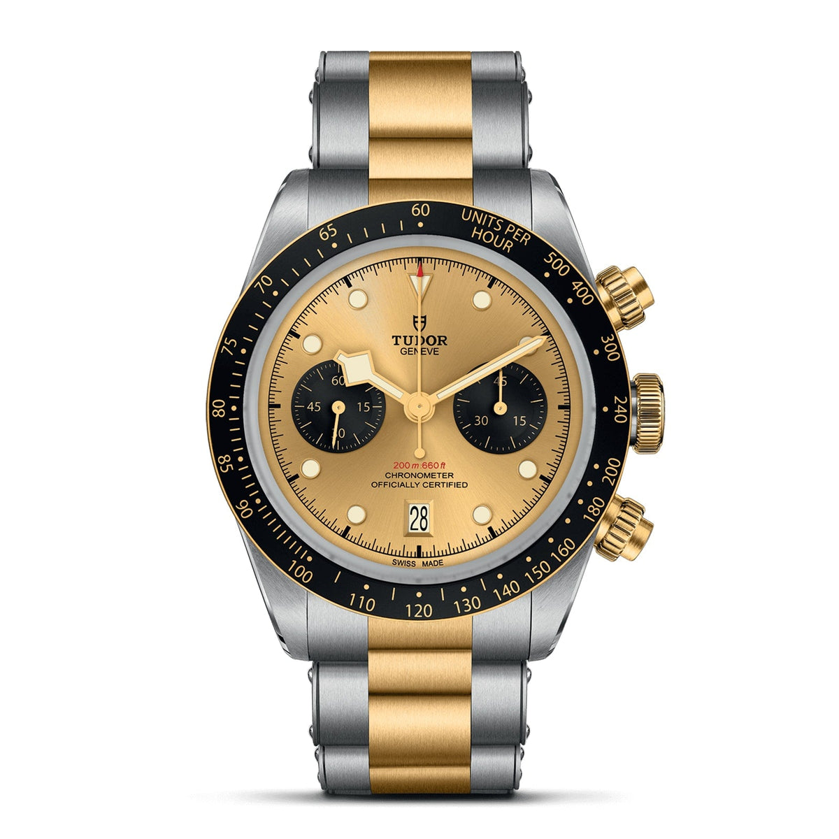 Tudor Black Bay Chrono S&G 41mm - Two-Tone Steel & 18K Yellow Gold - Champagne Dial Ref. # M79363N-0007