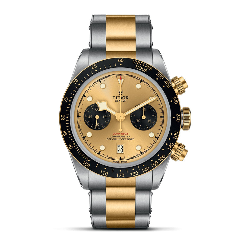 Tudor Black Bay Chrono S&G 41mm - Two-Tone Steel & 18K Yellow Gold - Champagne Dial Ref. # M79363N-0007