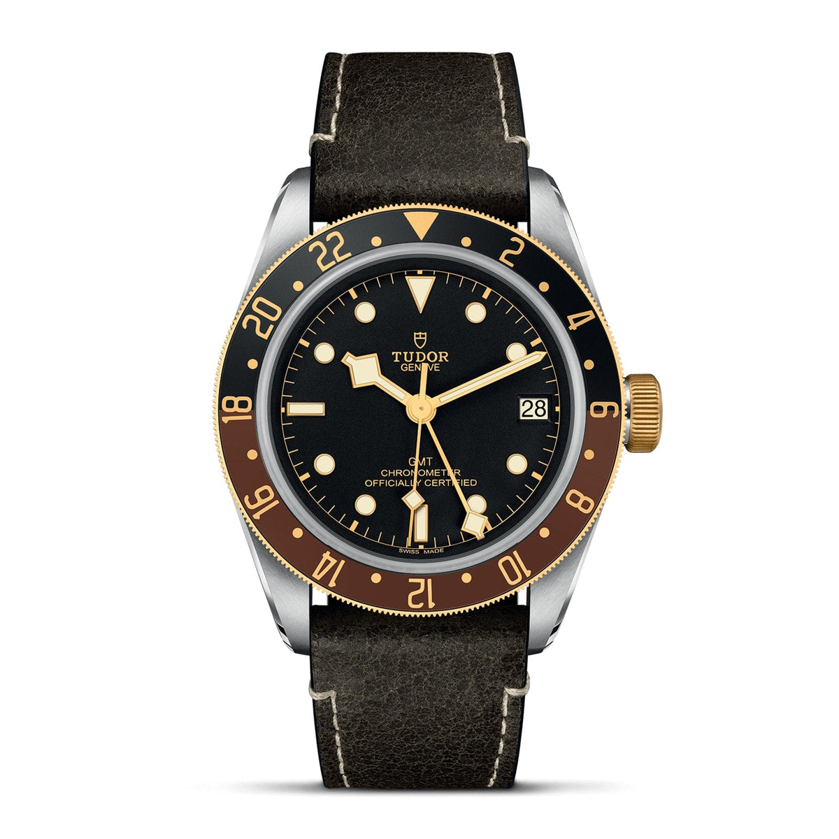 Tudor Black Bay GMT S&G 41mm - Two-Tone Steel & 18K Yellow Gold - Black Dial Ref. # M79833MN-0003