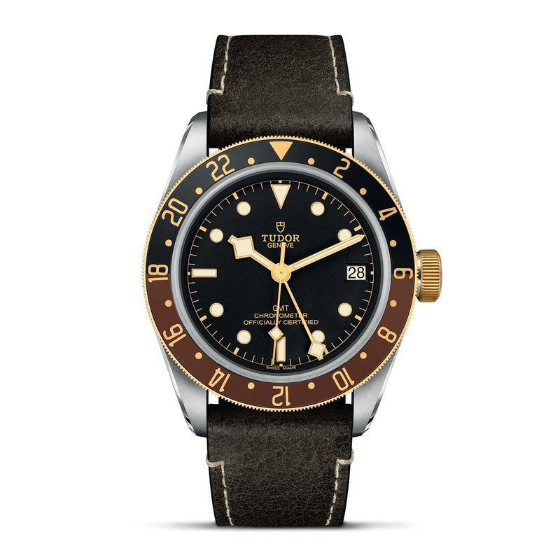 Tudor Black Bay GMT S&G 41mm - Two-Tone Steel & 18K Yellow Gold - Black Dial Ref. # M79833MN-0003