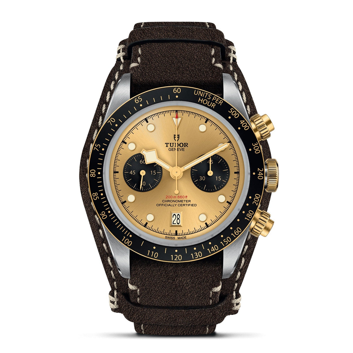 Tudor Black Bay Chrono S&G 41mm - Two-Tone Steel & 18K Yellow Gold - Champagne Dial Ref. # M79363N-0008