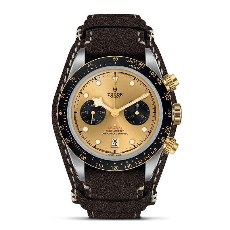 Tudor Black Bay Chrono S&G 41mm - Two-Tone Steel & 18K Yellow Gold - Champagne Dial Ref. # M79363N-0008