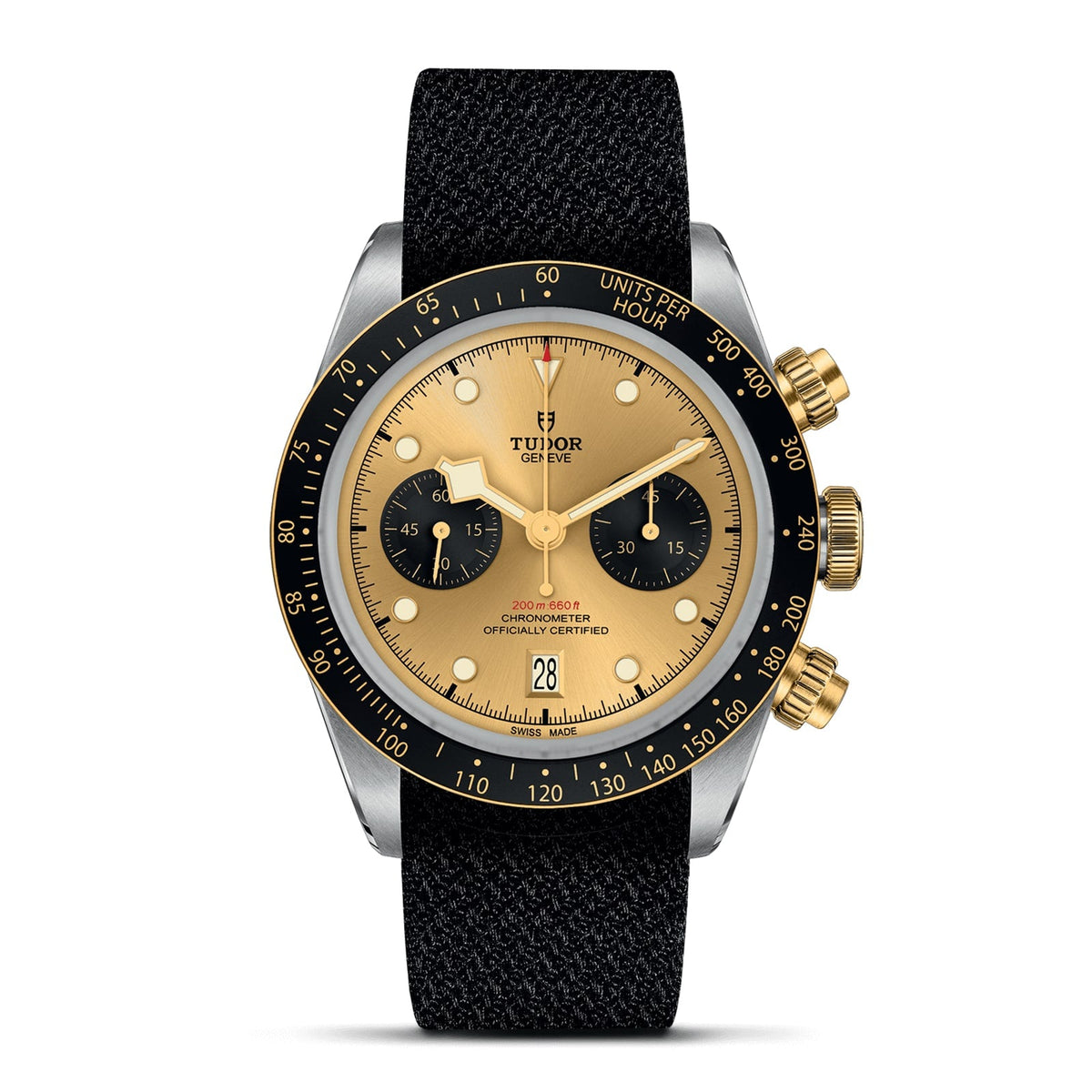 Tudor Black Bay Chrono S&G 41mm - Two-Tone Steel & 18K Yellow Gold - Champagne Dial Ref. # M79363N-0006