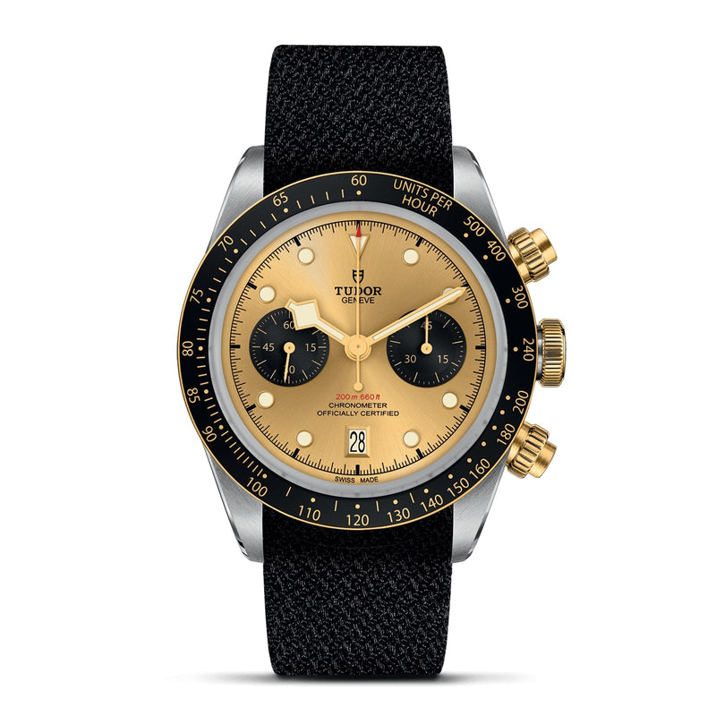 Tudor Black Bay Chrono S&G 41mm - Two-Tone Steel & 18K Yellow Gold - Champagne Dial Ref. # M79363N-0006
