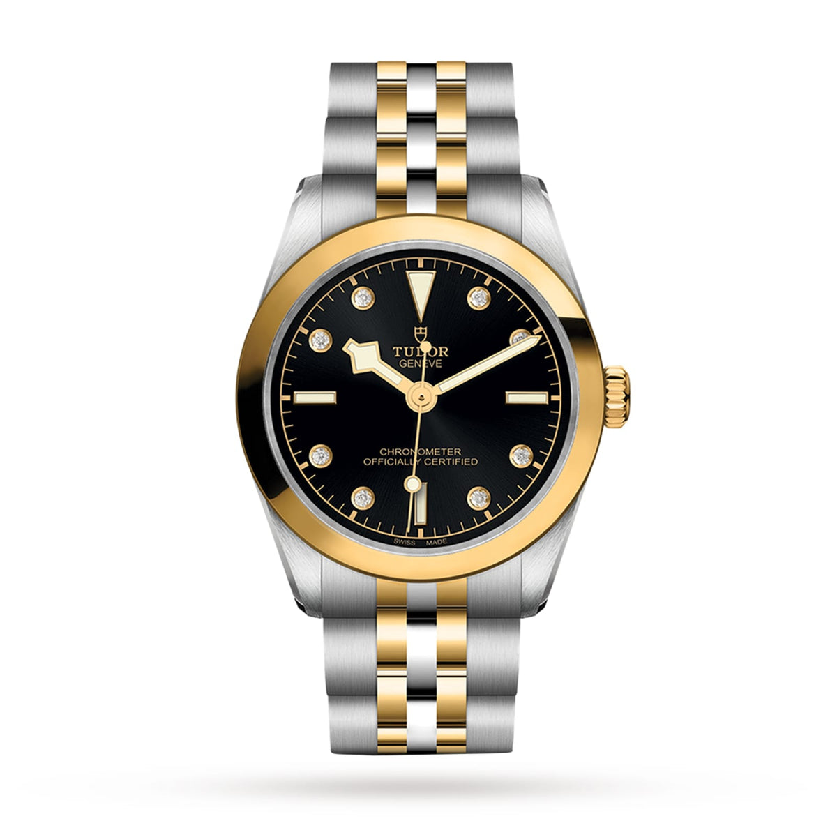Tudor Black Bay One 31 S&G 31mm - Two-Tone Steel & 18K Yellow Gold - Diamond Black Dial Ref. # M79603-0006