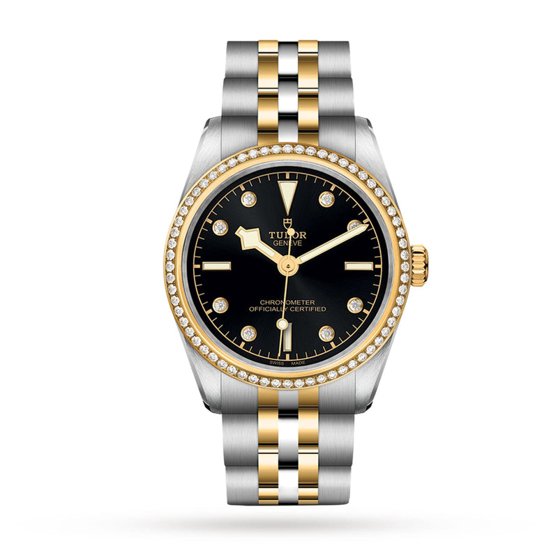Tudor Black Bay One 31 S&G 31mm - Two-Tone Steel & 18K Yellow Gold - Diamond Black Dial Ref. # M79613-0005