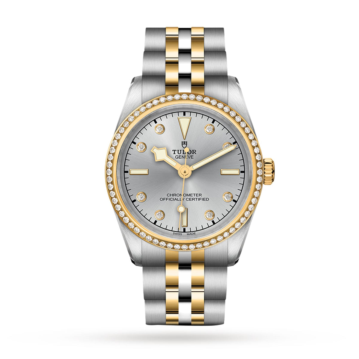 Tudor Black Bay One 31 S&G 31mm - Two-Tone Steel & 18K Yellow Gold - Diamond Silver Dial Ref. # M79613-0006