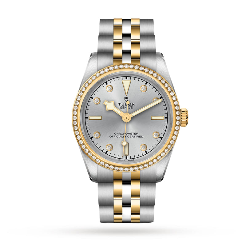 Tudor Black Bay One 31 S&G 31mm - Two-Tone Steel & 18K Yellow Gold - Diamond Silver Dial Ref. # M79613-0006