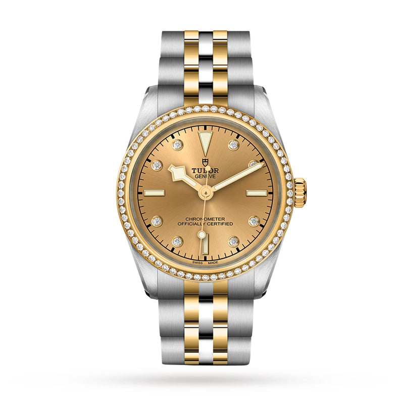 Tudor Black Bay One 31 S&G 31mm - Two-Tone Steel & 18K Yellow Gold - Diamond Champagne Dial Ref. # M79613-0007