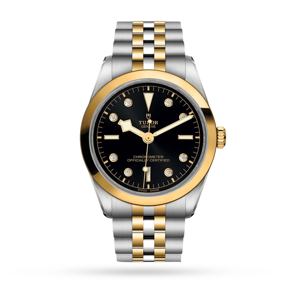 Tudor Black Bay One 36 S&G 36mm - Two-Tone Steel & 18K Yellow Gold - Diamond Black Dial Ref. # M79643-0006