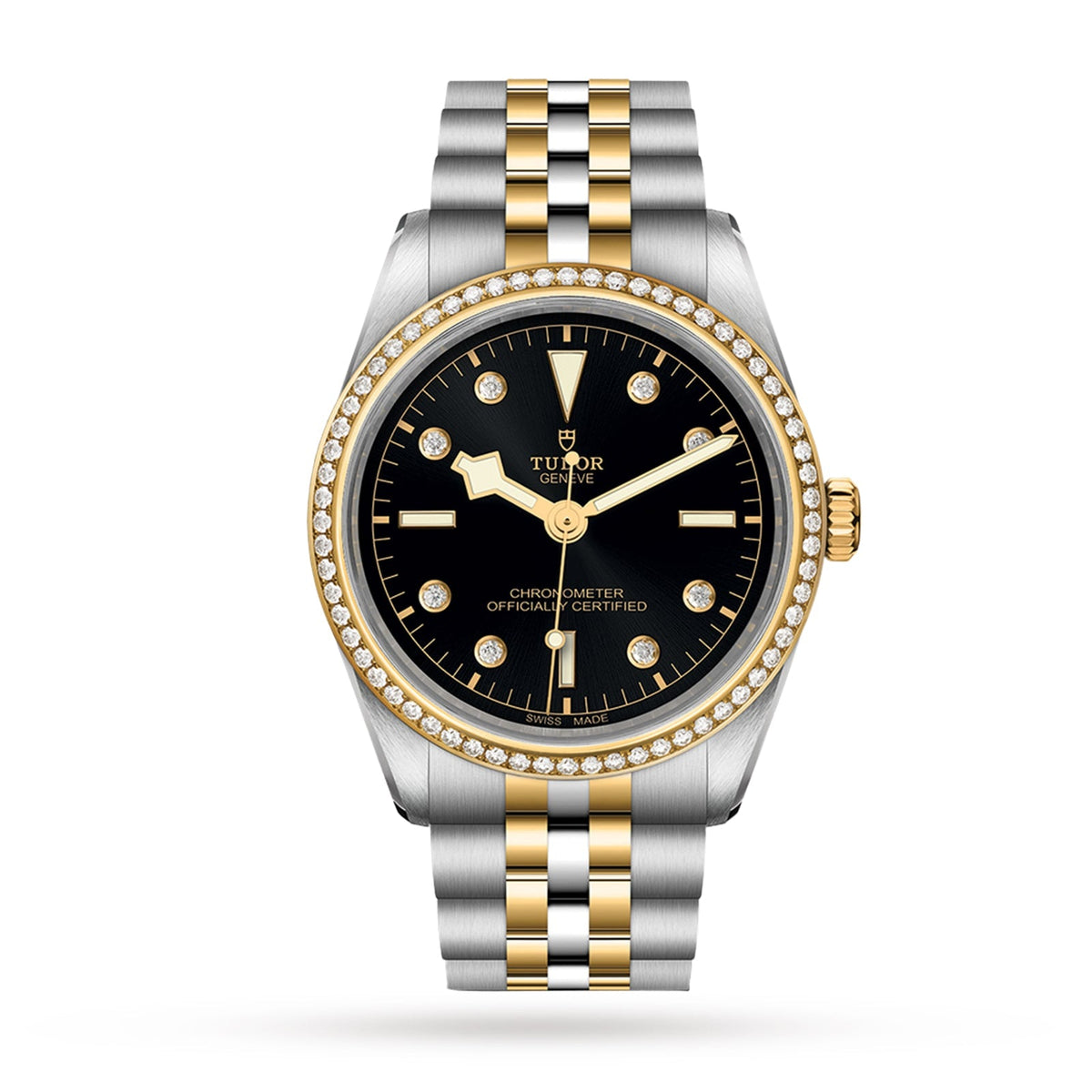 Tudor Black Bay One 36 S&G 36mm - Two-Tone Steel & 18K Yellow Gold - Diamond Black Dial Ref. # M79653-0005