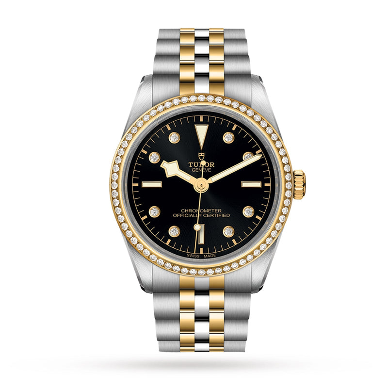 Tudor Black Bay One 36 S&G 36mm - Two-Tone Steel & 18K Yellow Gold - Diamond Black Dial Ref. # M79653-0005