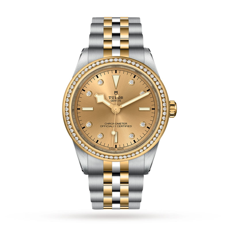Tudor Black Bay One 39 S&G 39mm - Two-Tone Steel & 18K Yellow Gold - Diamond Champagne Dial Ref. # M79673-0007