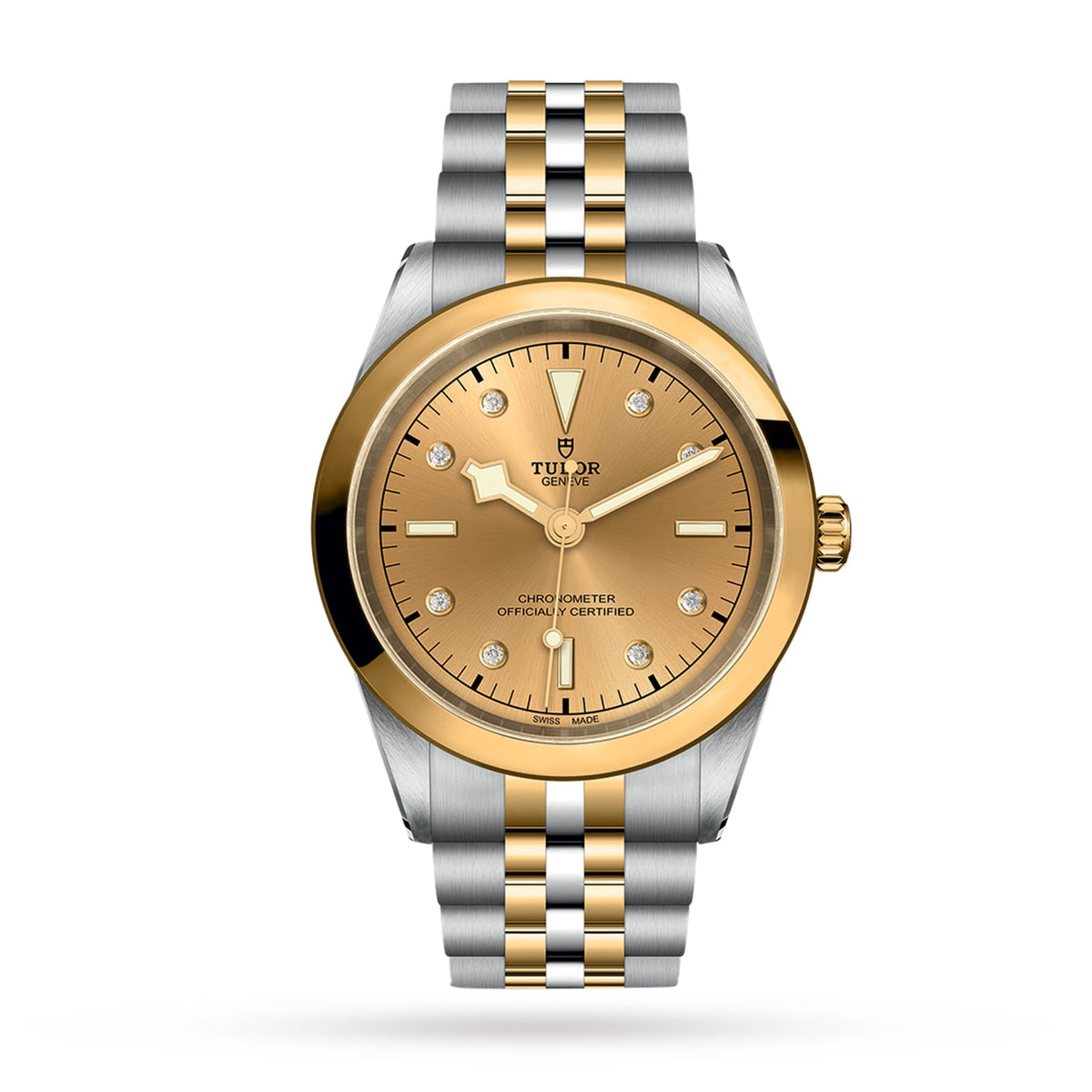 Tudor Black Bay One 41 S&G 41mm - Two-Tone Steel & 18K Yellow Gold - Diamond Champagne Dial Ref. # M79683-0008