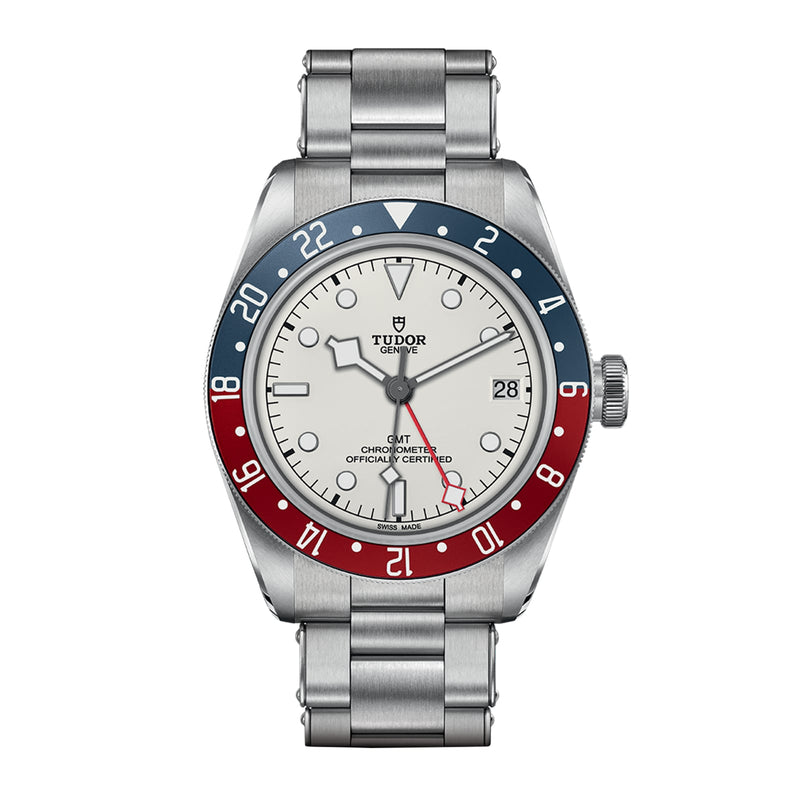 Tudor Black Bay GMT 41mm - Steel - White Dial Ref. # M79830RB-0010