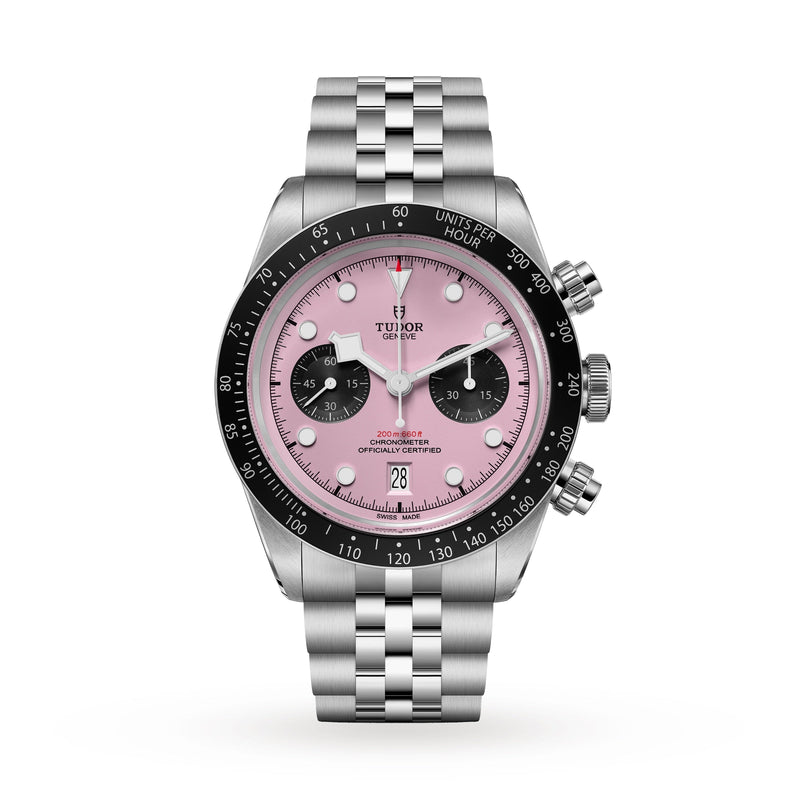 Tudor Black Bay Chrono 41mm - Steel - Pink Dial Ref. # M79360N-0019